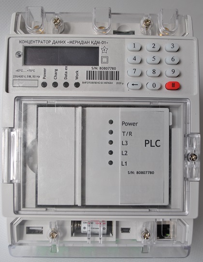 DATA CONCENTRATOR UNIT(DCU) "МЕРИДІАН КДМ-01" - ВАТ "Меридіан" ім. С.П ...